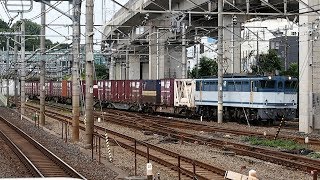 2017/07/29 JR貨物 遅3070レ EF65-2093 田端信号場