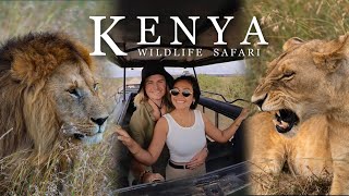 Our LION SAFARI ENCOUNTER! The BEST Wildlife Safari in Africa! (Masai Mara Kenya)