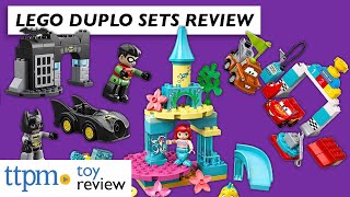 LEGO Duplo Cars Lightning McQueen's Race Day, Ariel's Undersea Castle, & Batman Batcave from LEGO