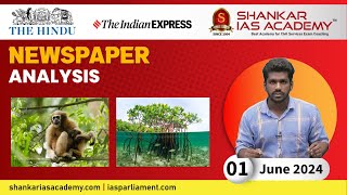 Newspaper Analysis | The Hindu | Editorial | June 01 2024 | UPSC | Shankar IAS Academy
