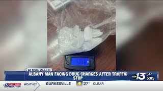 Albany man facing drug charges after traffic stop
