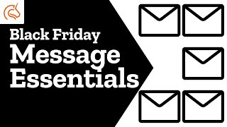 Black Friday Message Essentials for Shopify merchants