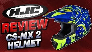 HJC CS-MX 2 Helmet Review from Sportbiketrackgear.com