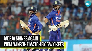 India vs Australia Match Highlights | 1st ODI | Jadeja Shines Again | Cricket Canvas