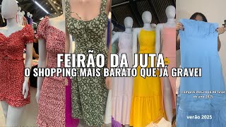 BRÁS HOJE | Feirão da Juta -O shopping mais barato que gravei no Brás e mostrei meu look de ano novo