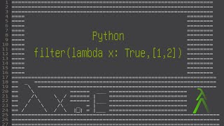 Python: Filter function in 1:30 minute