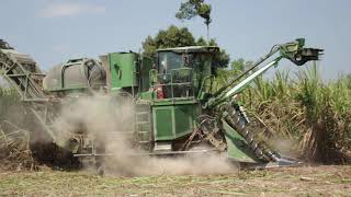 รถตัดอ้อย ตะวันออก CH570 John Deere Thailand  #sugarcane