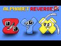 Alphabet Lore But It's Reverse (Z - A...) | Big trouble in Super Mario Bros 3 #2 | Game Animation