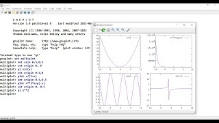 GNUPLOT TUTORIAL LEC 5- MULTIPLOT : Set of Plots to a Single Plot