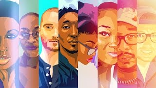 Vector Portrait in Google Drawings