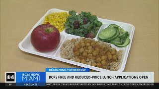Broward County Public Schools to open applications for free, reduced lunches for next academic year