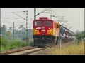 mainline departure trains amazing acceleration passenger loco vs freight loco indian railways