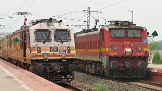 Mainline DEPARTURE Trains | Amazing ACCELERATION | Passenger Loco vs Freight Loco | Indian Railways