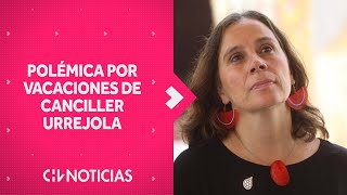 Canciller Antonia Urrejola adelanta regreso de sus vacaciones tras críticas por viaje a Costa Rica