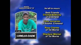 Cornelius Eugene ~ Long Obituary