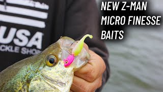 Crappie Fishing with the Newest Z-Man Micro Finesse Plastics