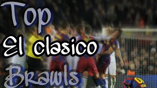 Top El clasico brawls and dirtiest moments,fouls||Horror of football match||•FootPassion•||