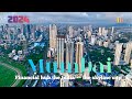 Fantastic capital \ of India 🇮🇳.  #2024                  Mumbai city 4k new skyline video