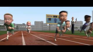 The Incredibles race scene