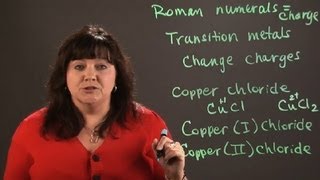 How to Use Roman Numerals in Chemistry Nomenclature : Chemistry and Physics Calculations