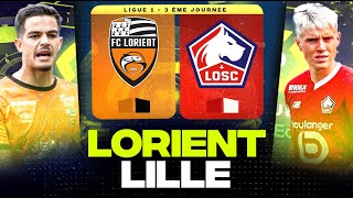 🔴 LORIENT - LILLE | Les Dogues après l'Europe ! ( fcl vs losc ) | LIGUE 1 - LIVE/DIRECT