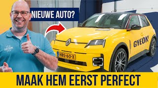 Fabrieksnieuw is niet perfect! GYEON X Renault 5 Electric! #gyeonized