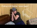 Pulling a all nighter *never again* | Aj Woodard