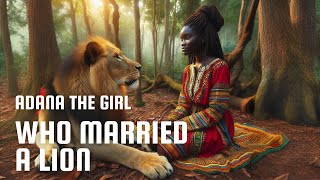 Adana ,The girl Who Married a lion #folktales #folktalestorys #folks