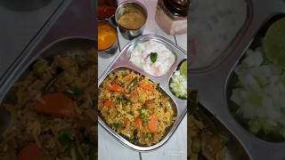 Vegetable Pulao Recipe 😋  | സോയ വെജ് പുലാവ് 👌| #shortvideo #youtubeshorts #vegpulao