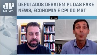 Guilherme Boulos e Tomé Abduch debatem principais temas da política nacional; veja na íntegra