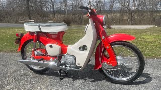 1965 Honda C100 Super Cub Restoration