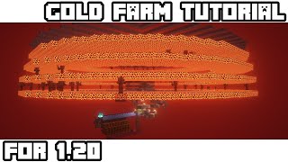 Looting Gold Farm Tutorial | Minecraft 1.20+