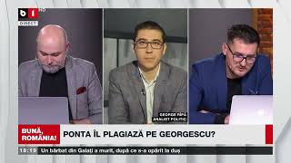 BUNĂ, ROMÂNIA! IOHANNIS: A FOST UN ATAC CIBERNETIC / PONTA ÎL PLAGIAZĂ PE GEORGESCU? P1/2