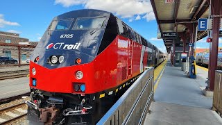 [4K] – Full Ride – Connecticut's CTrail Hartford Line – Southbound – Springfield – New Haven