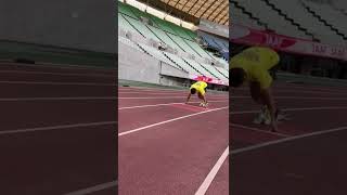 400m選手の初めの入りの動画本人は後半が得意な人