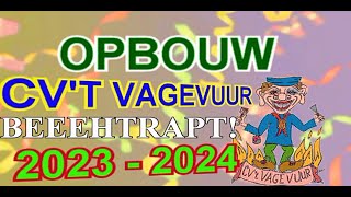 Opbouw Carnavalswagen CV ‘t Vagevuur Bèèèhtrapt! 2024 #pascalboz #carnaval