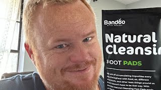 Trying out Bandoo !!! #bandoo #foot #natural #cleansing #toxins #health #natural #pad #japan #usa