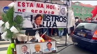 Erneut Proteste in Lissabon