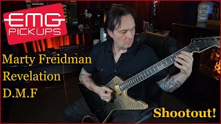 EMG Marty Friedman VS Revelation VS DMF SHOOTOUT!!