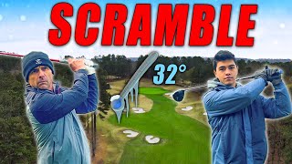 Hitting 310 Yard Drives in Freezing Weather!