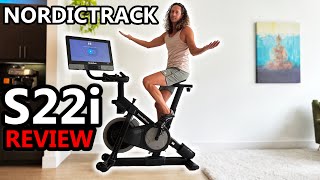 NordicTrack S22i Studio Cycle REVIEW! NEW 2022 MODEL!