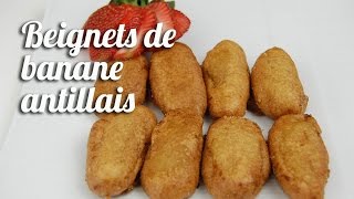 Beignets de banane antillais