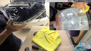 How to-2003 to 2006 GMC  Headlight/Ballast replacement-with front grill removal #howto #instructions