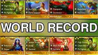 WORLD RECORD (7/8) ⭐⭐⭐⭐⭐⭐⭐ TFT SET 13