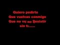Daniel Elbittar Quiero decirte Letra