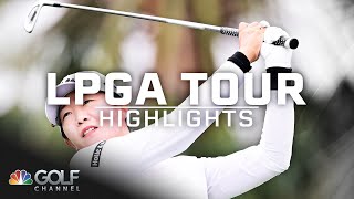 LPGA Tour Highlights: Founders Cup, Round 2 | Golf Channel