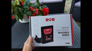 Dog trace D fence 101 unboxing és bemutatása