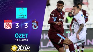 Merkur-Sports | E. Y. Sivasspor (3-3) Trabzonspor - Highlights/Özet | Trendyol Süper Lig - 2023/24