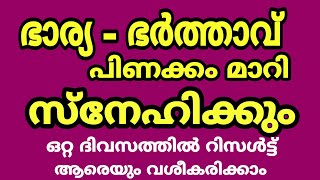 ഭാര്യ ഭർത്താവ് സ്നേഹം കിട്ടാൻ _ ഇങ്ങനെ ആരെയും വശികരിക്കാം Astrology Malayalam