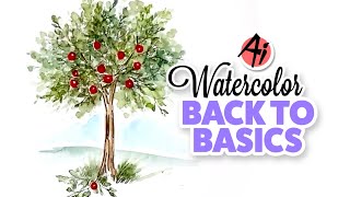 Ai Watercolor - Back to Basics with Kendra - May 4, 2021